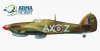 Arma Hobby 70037 Hurricane Mk.IIc Trop Model Kit 1/72